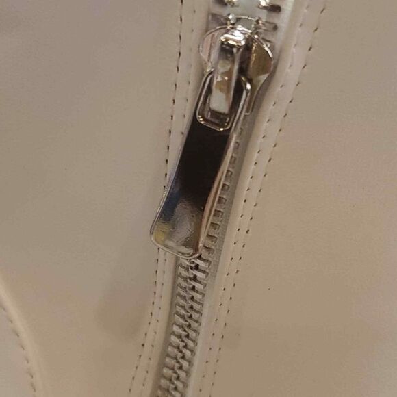 FRENCH CONNECTION Leather Block Heel Booties - Picture 3 of 8